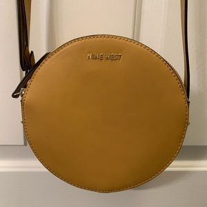 Nine West Mustard-Yellow Crossbody Purse